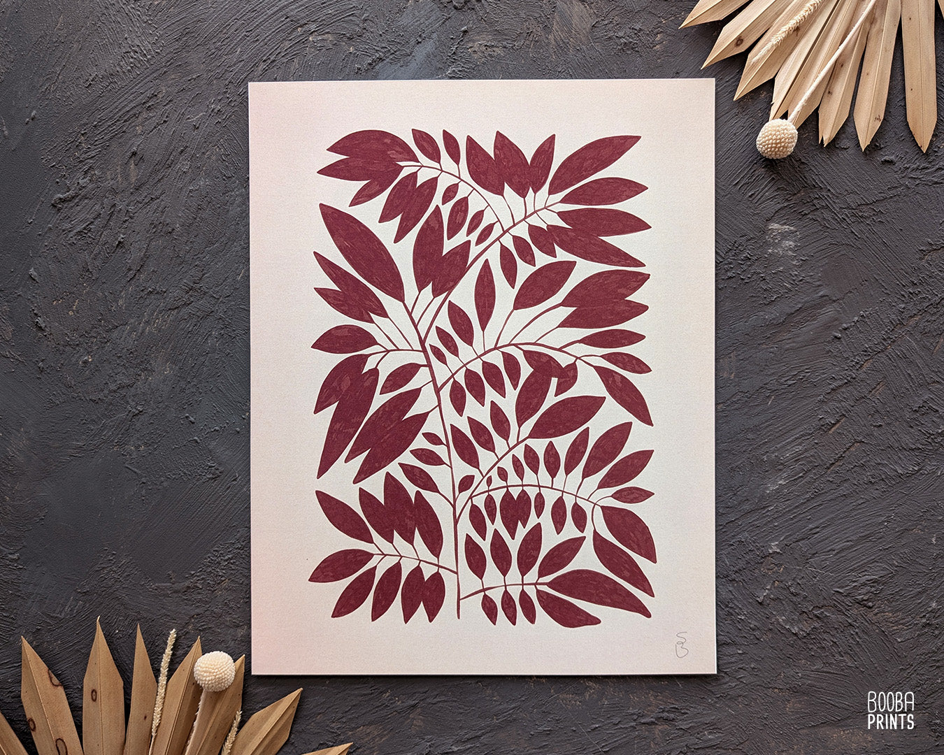 Minimalist Flowers Art Prints Set of 3 ✷ 35%-50% Off!