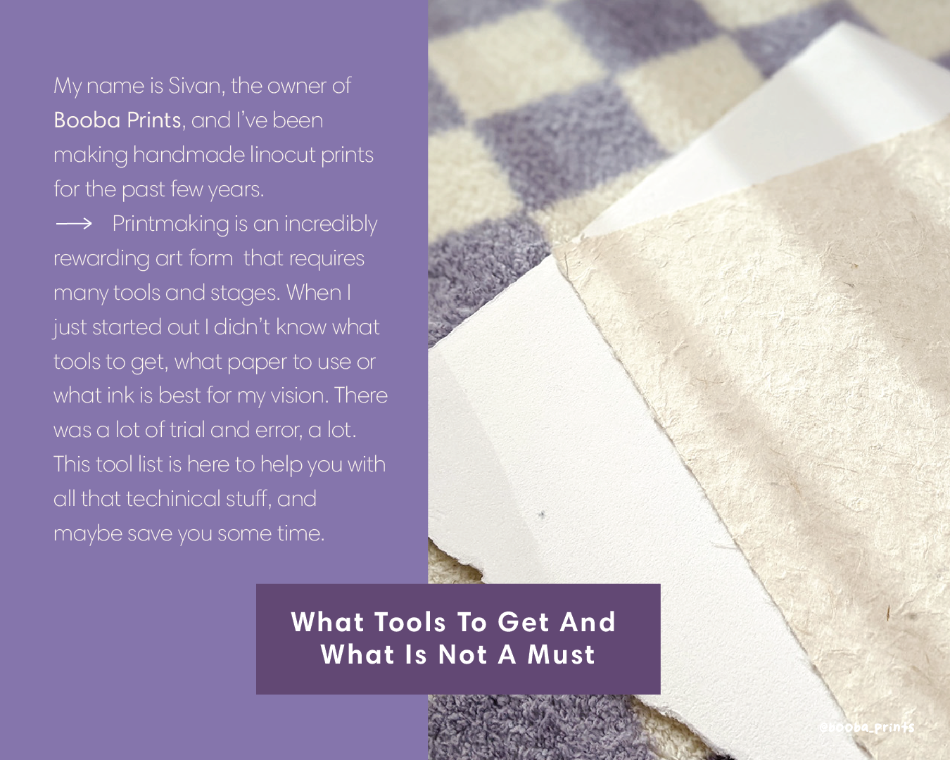 My Complete Tool List For Linocut Printmaking