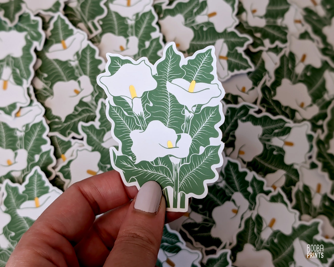 Calla Lilies Sticker