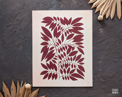 Minimalist Flowers Art Prints Set of 3 ✷ 35%-50% Off!