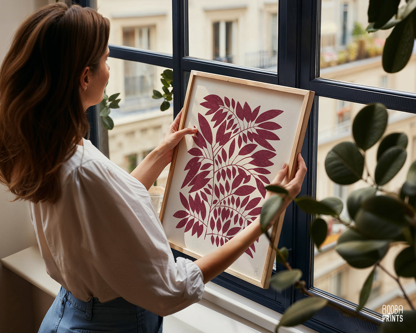 Minimalist Flowers Art Prints Set of 3 ✷ 35%-50% Off!