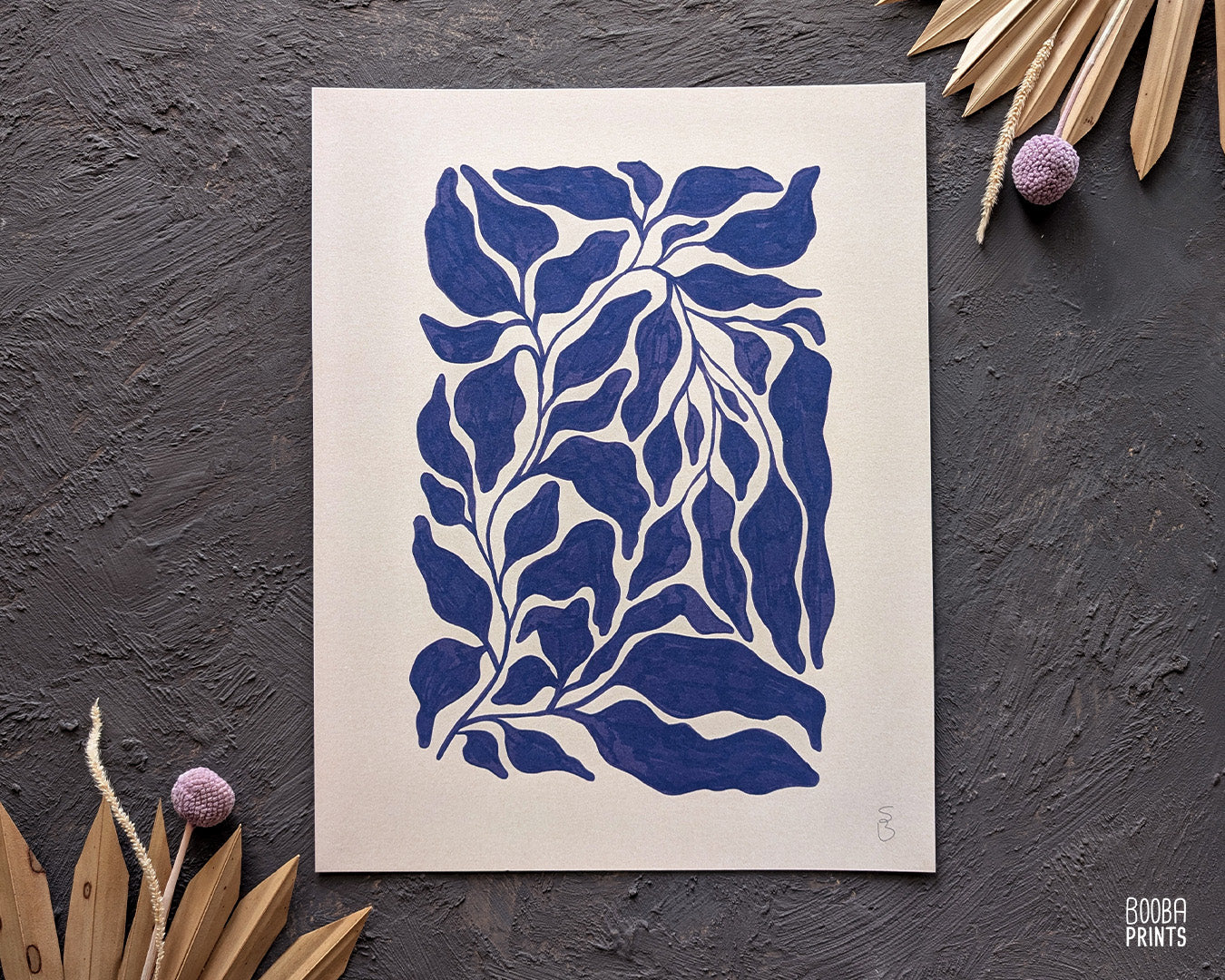 Minimalist Flowers Art Prints Set of 3 ✷ 35%-50% Off!
