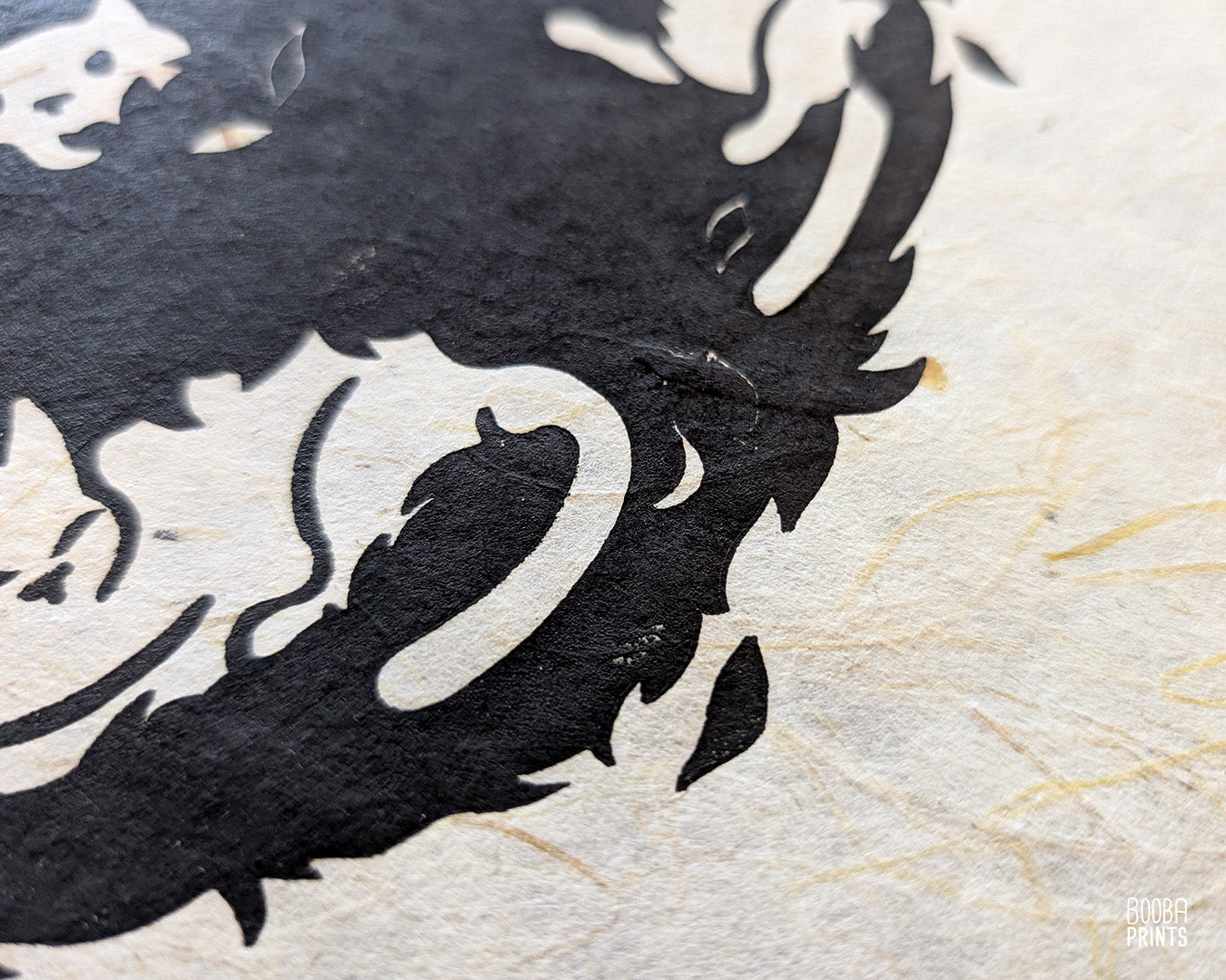 Cats In A Bush Linocut Print ✷ 60% Off!