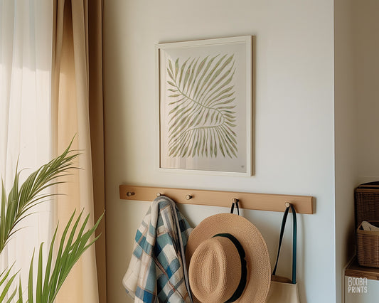 Minimalist Green Plant Embroidered ✷ 55% Off