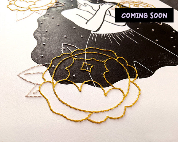 This print is part of Super Seconds Festival where I sell samples and seconds in reduced prices in up to 70% off. Some prints have imperfections, and some prints are samples that never found the right home.