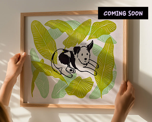 This print is part of Super Seconds Festival where I sell samples and seconds in reduced prices in up to 70% off. Some prints have imperfections, and some prints are samples that never found the right home.