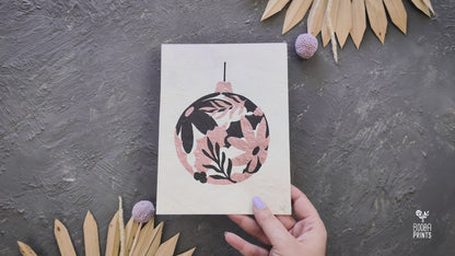 Illuminated Metallic Christmas Ornament Sample ✷ 50% Off!